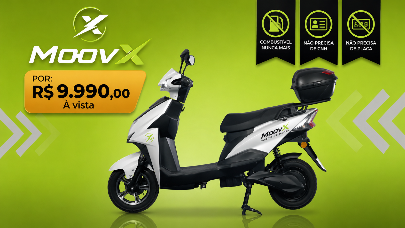 MOOVX - Oferta na cor branca